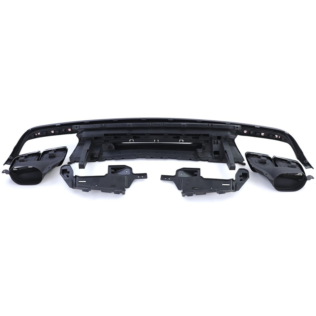 Diffusore Posteriore per Mercedes Classe S W222 2013-2017 Nero Lucido