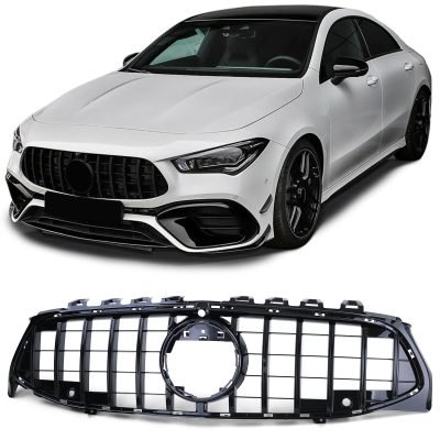 Griglia Sportiva Nera Lucida per Mercedes CLA C118 X118 2019-2022