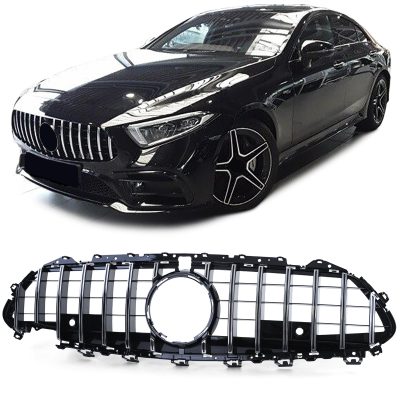 Griglia Sportiva Nera Lucida Anteriore per Mercedes CLS C257 2017-2023