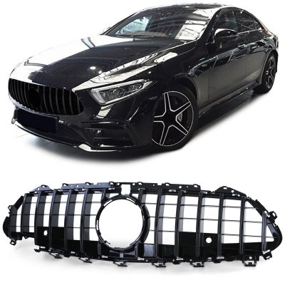 Griglia Anteriore Sportiva Nera Lucida per Mercedes CLS C257 (2018-2023)