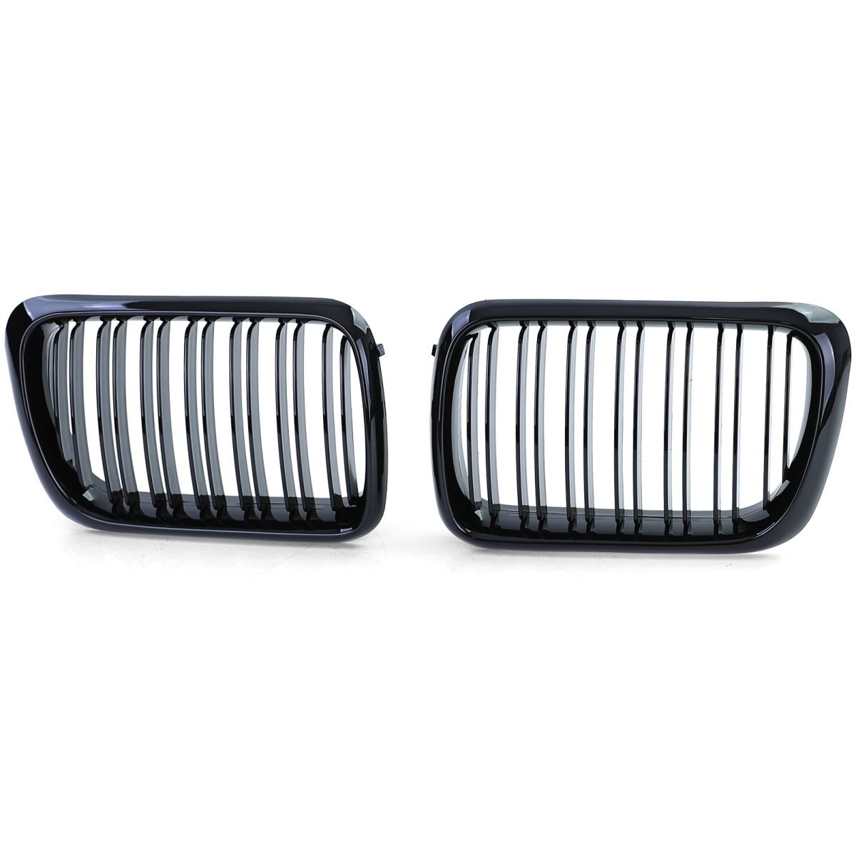 Griglia Doppio Listello Nera Lucida per BMW Serie 3 E36 (1996-1999)