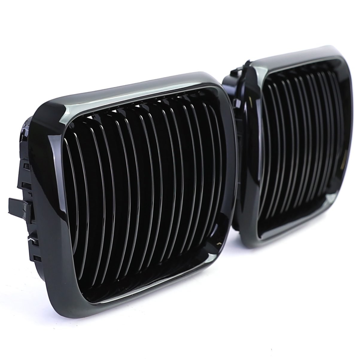 Griglia Doppio Listello Nera Lucida per BMW Serie 3 E36 (1996-1999)