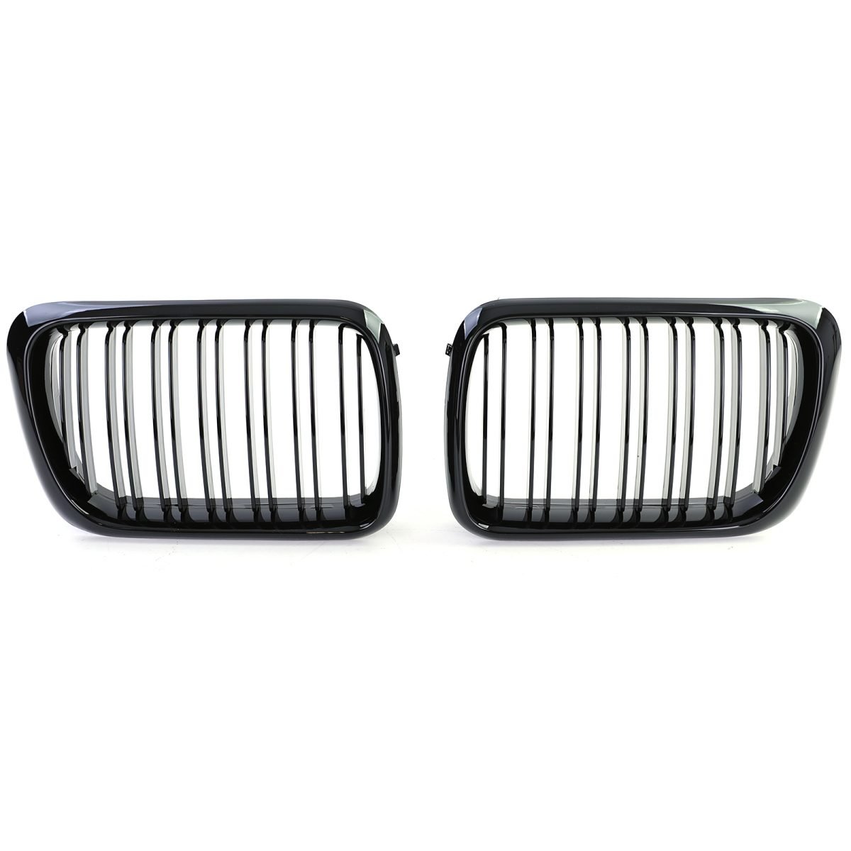 Griglia Doppio Listello Nera Lucida per BMW Serie 3 E36 (1996-1999)