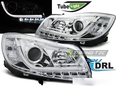 Opel Insignia 08-12 Fari Tubolari in Cromo per Auto Esterni Accessori