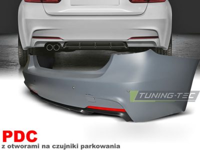 Posteriore Paraurti Performance Style PDC per BMW F30 Berlina (2011-2018)