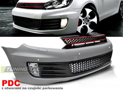 Anteriore Paraurti Sport PDC per Volkswagen Golf VI (2008-2012) con PDC