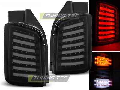 LED Fanali Posteriori Fumé Nero per Volkswagen T5 Furgone (anni 2004-2015)