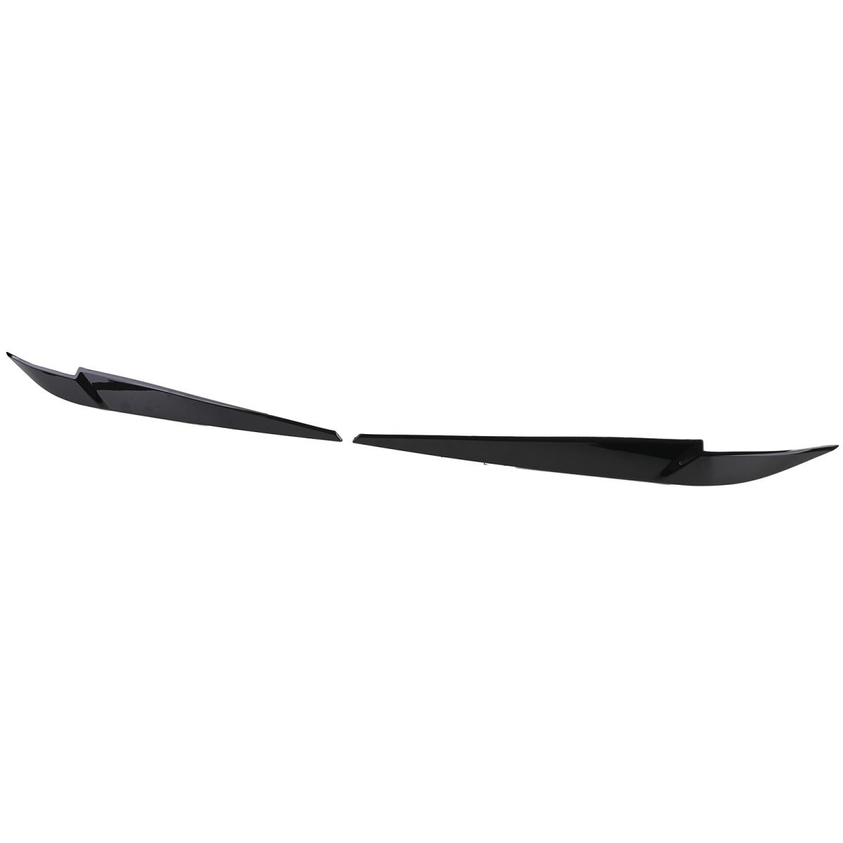 Palpebre Fari Sguardo Cattivo Nero Lucido per BMW X5 F15 2013-2018, Montaggio