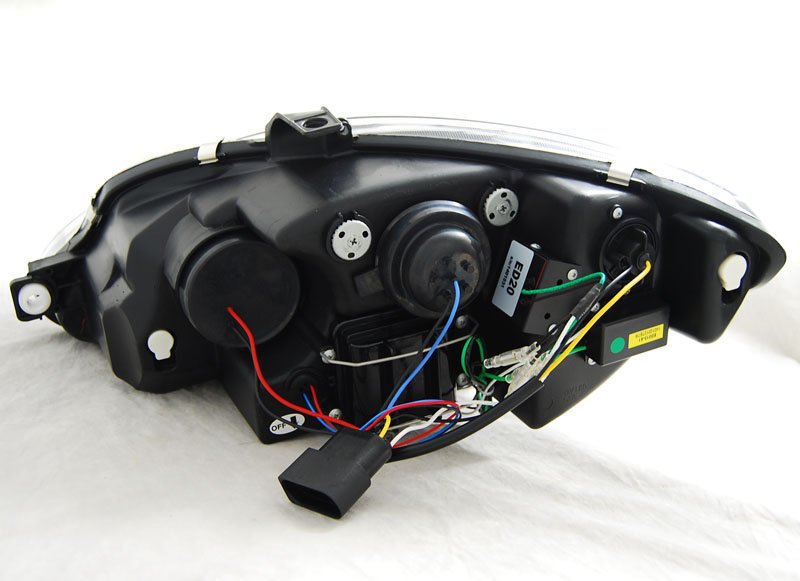 Fari Daylight Nero per Seat Leon Altea (2009-2012) - Fanali Anteriori