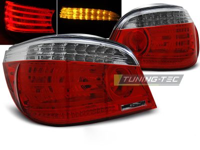 LED Fanali Posteriori Rosso Bianco per BMW E60 (2003-2007) - Fanali Posteriori