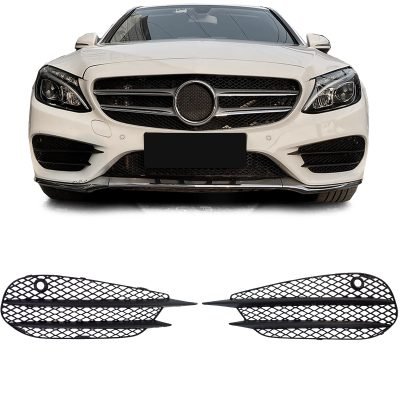 Griglia di Ventilazione Paraurti Anteriore per Mercedes C W205 C205 A205 S205