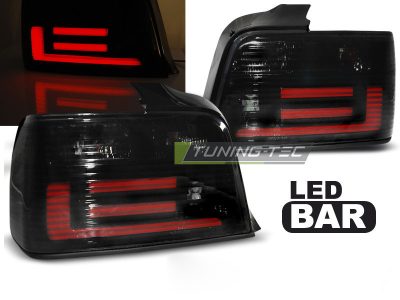 LED Bar Fanali Posteriori Fumé per BMW E36 (12.90-08.99) Berlina Fanali Fumè