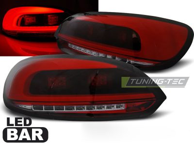 LED Bar Fanali Posteriori Rosso Fumé per Volkswagen Scirocco III (08-04.14)