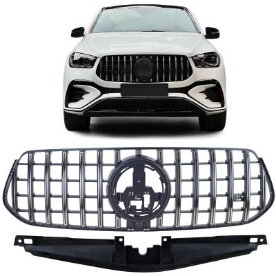 Griglia Sportiva Nera con Cromo per Mercedes GLE V167 C167 Coupé dal 2023 AMG