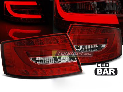 LED Fanali Posteriori Rosso Bianco per Audi A6 C6 Berlina (04.04-08) 7Pin