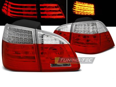 LED Fanali Posteriori Rosso Bianco per BMW E61 (04-07) Touring - Fanali