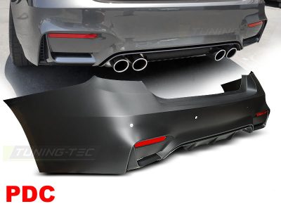 Posteriore Paraurti Sport Style PDC per BMW F30 Berlina (2011-2018) con PDC