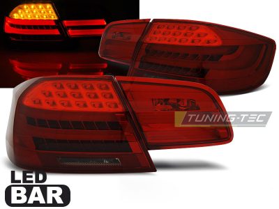 LED Bar Fanali Posteriori Rosso Fumé per BMW E92 (2006-2010) - Fanali