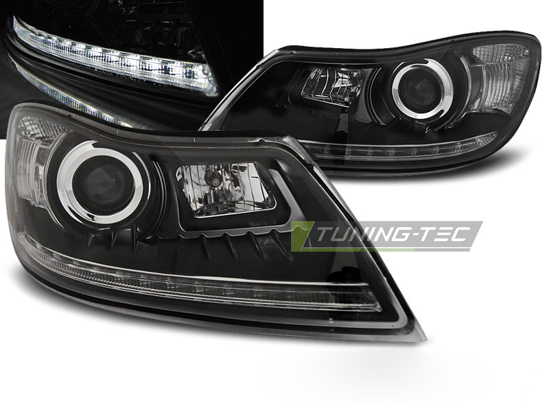 Fari Daylight Nero per Škoda Octavia (2009-2012) - Fanali Anteriori