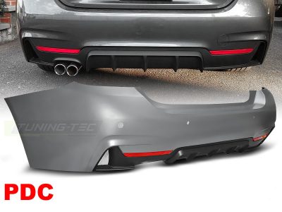Posteriore Paraurti Performance Style PDC per BMW F32 (anni 2013-2020)