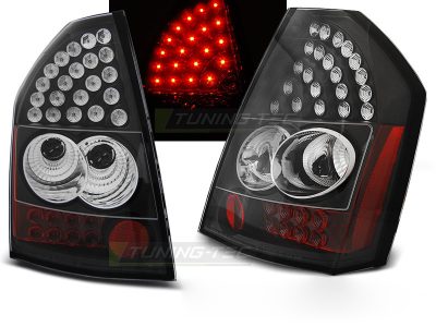 Chrysler 300C/300 08-10 Nero LED Fari Anteriori Universali LED 2 Pezzi