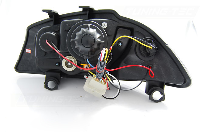Fari Daylight Nero per Seat Ibiza 6L (04.02-08) - Fanali Anteriori