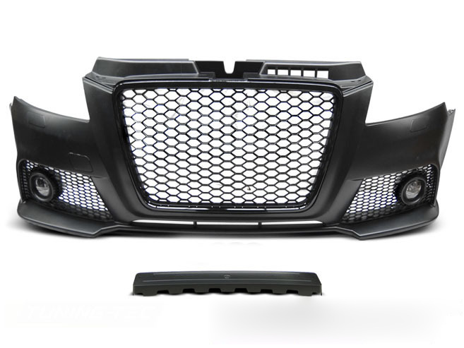 Anteriore Paraurti Sport Nero per Audi A3 (2008-2012) - Paraurti Anteriore