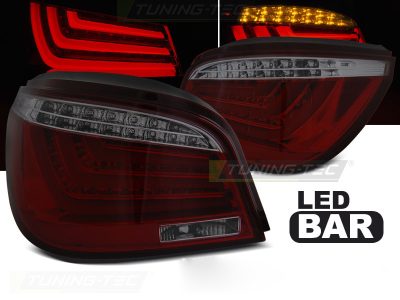 LED Bar Fanali Posteriori Rosso Fumé per BMW E60 (07.03-02.07) Fanali