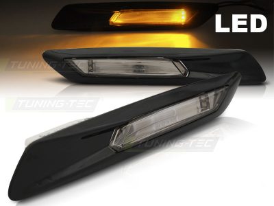 Laterale Direzione Nero Lucido LED per BMW F10/F11 (2010-2013) Lato Destro
