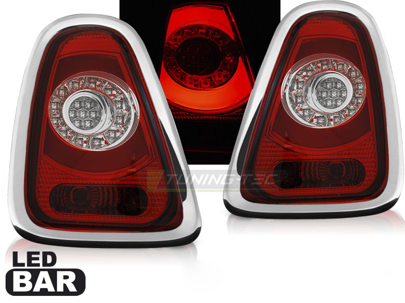 Mini Cooper R56,R57 10-14 R-W LED Bar per Illuminazione Anteriore Auto