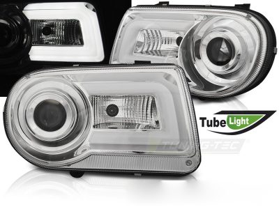 Chrysler 300C 05-10 Luce a Tubo Cromata Universale per Esterni Auto