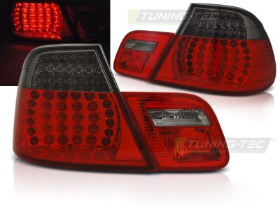 LED Fanali Posteriori Rosso Fumé per BMW E46 Coupé (03-06) - Fanali Posteriori
