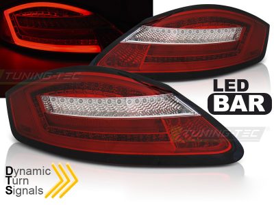 LED Fanali Posteriori Rosso Bianco Sequenziali per Porsche Boxster 987