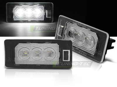License LED 3X Fari Trasparente per BMW Serie 3 E90 (anni 2005-2012)