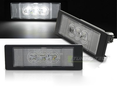 License LED 3X Fari Trasparente per BMW E63 E64 E81 E87 Z4 MINI (anni Vari)