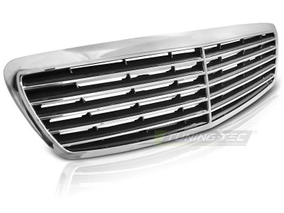 Griglia Cromato per Mercedes W211 Classe E (2002-2006) - Griglia Sportiva