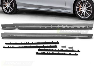 Minigonne Sport Nero per Mercedes Classe S W222 (2013-2020) Long Versione