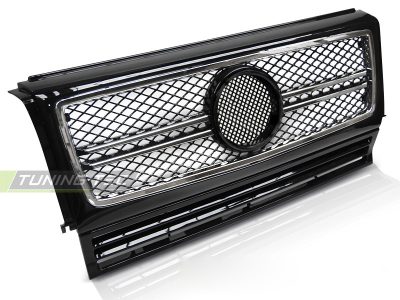 Griglia Sport Nero Cromato per Mercedes W463 (anni 90-12) Griglia Anteriore