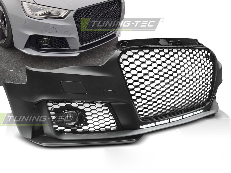 Anteriore Paraurti Sport Nero Lucido per Audi A3 (2012-2016) Paraurti Sportivo