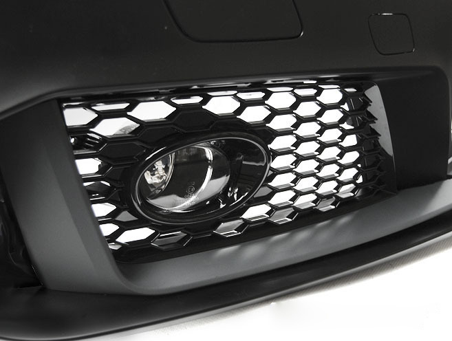Anteriore Paraurti Sport Nero Lucido per Audi A3 (2012-2016) Paraurti Sportivo