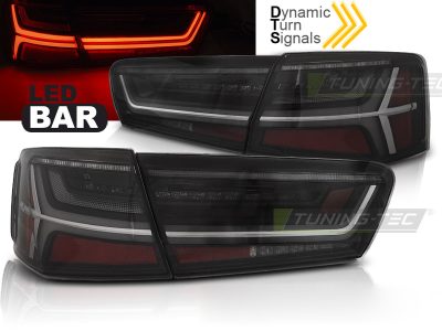 LED Bar Fanali Posteriori Fumé Sequenziali per Audi A6 C7 (2011-2014) Berlina