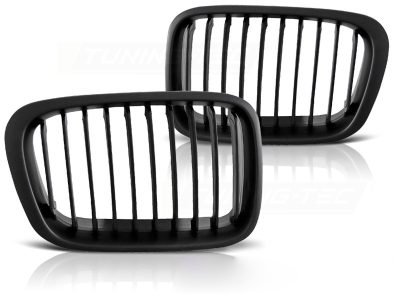 Griglia Nero Opaco per BMW E46 (05.98-08.01) - Griglia D'aerazione Sportiva