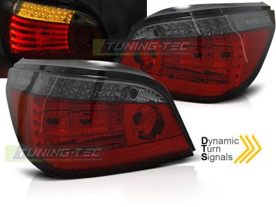 LED Fanali Posteriori Rosso Fumé Sequenziali per BMW E60 (07.03-07) - Fanali