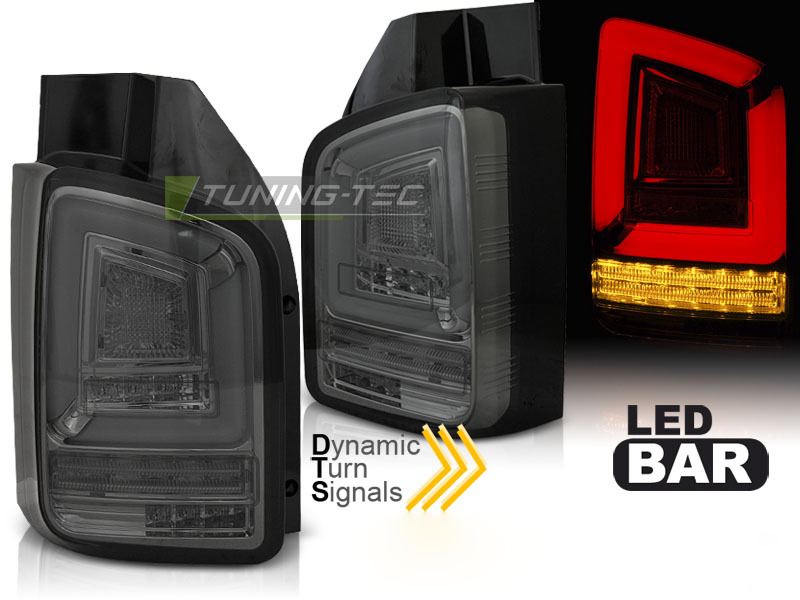 LED Bar Fanali Posteriori Fumé Sequenziali per Volkswagen T6 (2015-2019)