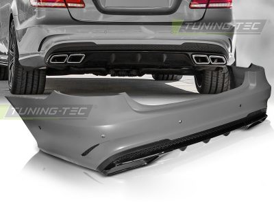 Posteriore Paraurti Sport per Mercedes W212 (2013-2016) 4 Porte, Paraurti