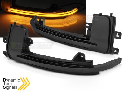 Laterale Direction Nello Specchio Fumè LED Sequenziale per Audi A3 10-12