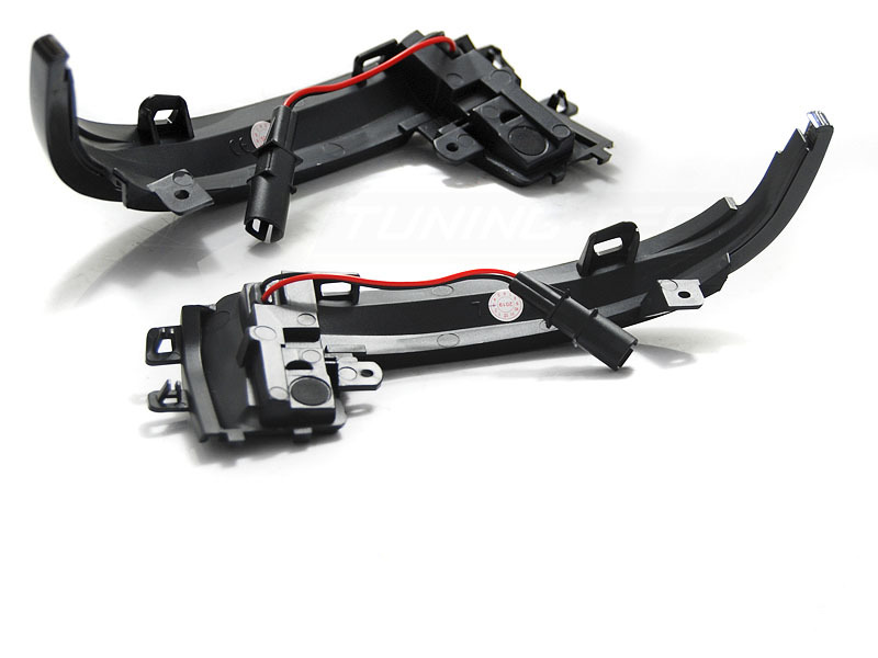 Laterale Direction Nello Specchio Fumè LED Sequenziale per Audi A3 10-12