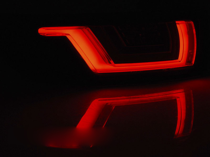 Land Rover Range Evoque 11-18 Rosso Bianco Nero LED per Tuning Auto Esterno