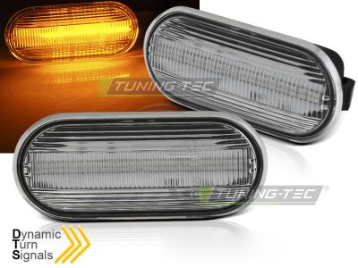 Laterale Direction Bianco LED Sequenziali per Volkswagen Golf 4 (95-).