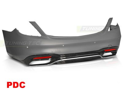 Posteriore Paraurti Sport PDC per Mercedes Classe S W222 (2018-2020) con PDC